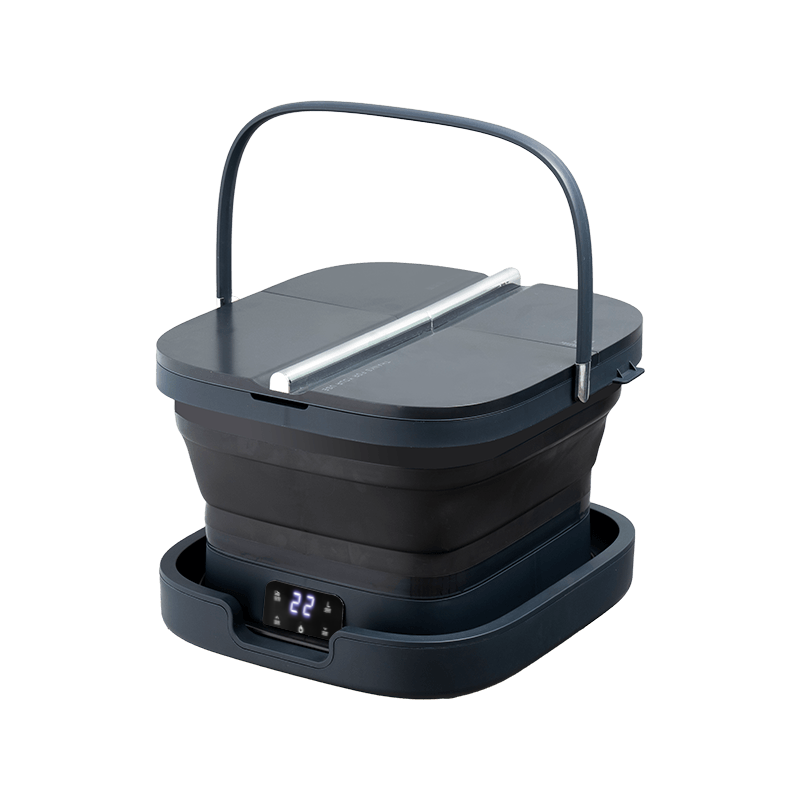 detail of Z-2305 深海蓝色折叠足浴/Z-2305A 自动按摩足浴