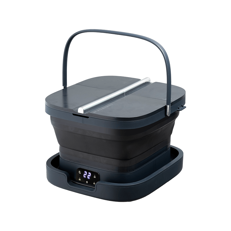 detail of Z-2305 深海蓝色折叠足浴/Z-2305A 自动按摩足浴